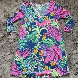 Lilly Pulitzer V-neck Jersey Dress